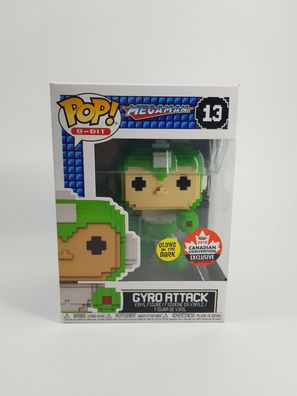 Funko Pop Gyro Attack Mega Man 13 Glows in the Dark Canadain Exclusive Vinyl Fig