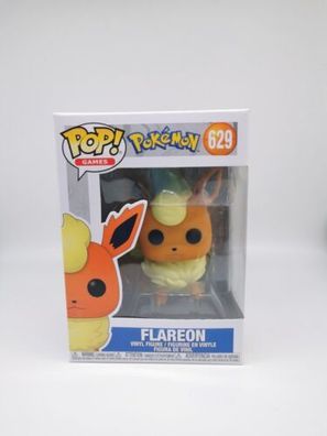 Funko Pop Flareon Pokemon 629 Flamara Pokémon Vinyl Figur Eeveelution Games