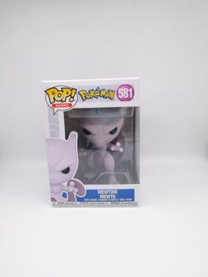 Funko Pop Mewtwo Pokemon 581 Mewtu Pokémon Vinyl Figur EU Version Nintendo OVP