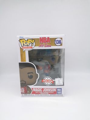 Funko Pop Magic Johnson NBA All-Stars 136 Basketball Special Edition Earvin Jr