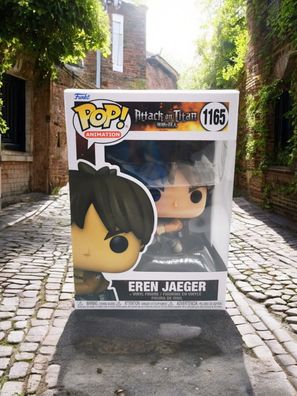 Funko Pop Eren Jäger Attack on Titan 1165 Vinyl Figur Jaeger Animation