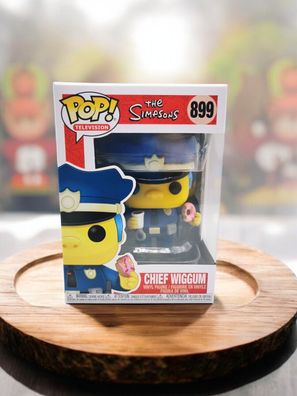 Funko Pop Chief Wiggum The Simpsons 899 Chief Clancy Wiggum Vinyl Figur OVP NEU