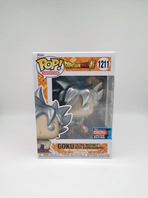 Funko Pop Goku (Ultra Instinct with Kamehameha) Dragonball Super 1211 Fall Con