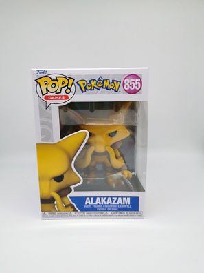 Funko Pop Alakazam Pokemon 855 Simsala Pókemon Games Vinyl Figur Multicolour Neu