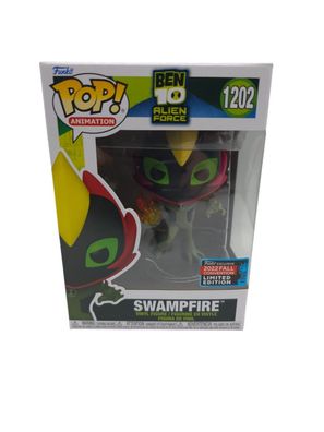 Funko Pop Swampfire Ben 10 Alien Force 1202 Fall Convention 2022 Limited Edition
