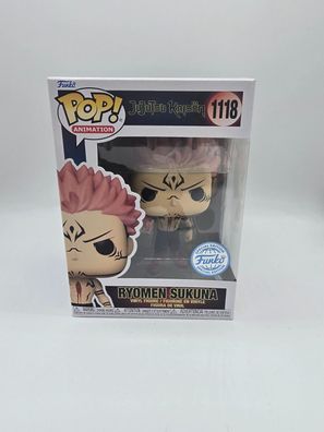 Funko Pop Ryomen Sukuna Jujutsu Kaisen 1118 Special Edition Vinyl Neu Animation