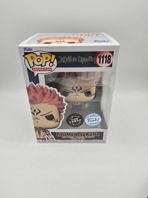 Funko Pop Ryomen Sukuna Jujutsu Kaisen 1118 Glows in the Dark Chase, Special Edt