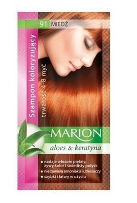 Marion Kupfer Haarfarbe Shampoo, 40 ml