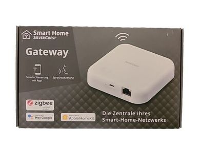 SILVERCREST® Gateway Zigbee 3.0 Smart Home Netzwerk Apple HomeKit Neu Ovp