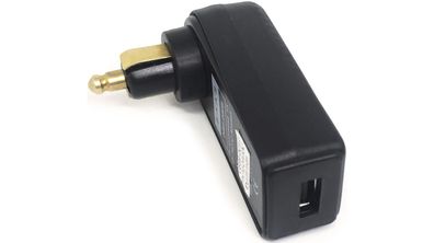 BAAS USB-Ladegerät "USB 9" USB Winkel-Ladestecker mit Gummikappe