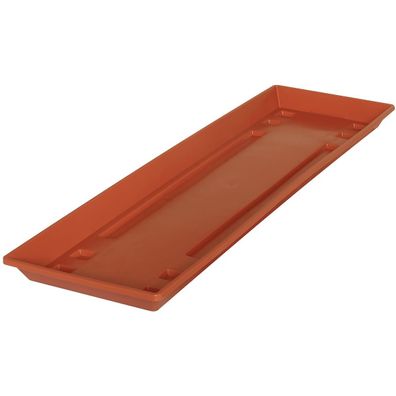 Geli Balkonkasten Untersetzer Standard Terracotta 50 cm - Kunststoff