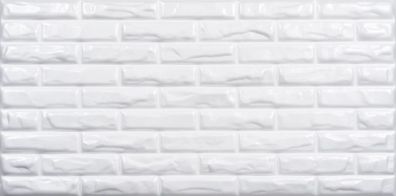 Dekoratives Paneel BRICK WHITE