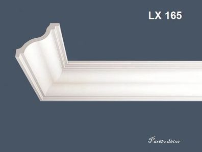 Elegante Stuckleisten aus Styropor - 50 Meter LX-165