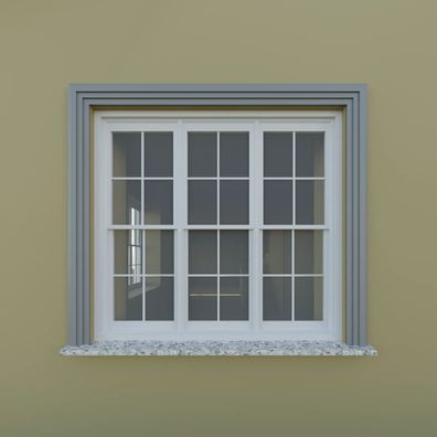 12 Meter Außenstuck Fassade L-16