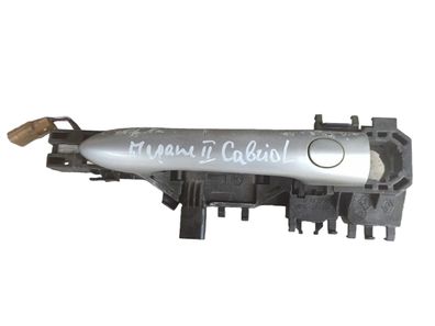 Original türgriff vorne aussen links für Renault MEGANE II COUPE CABRIO Silber