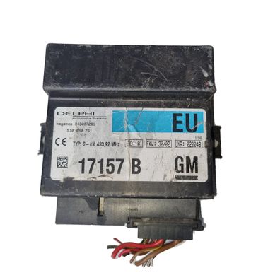 Opel Kontrolle Modul Einheit 343007261