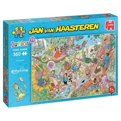 Jumbo Spiele 1110100517 Jan van Haasteren Junior 19 Efteling Droomvlucht 360