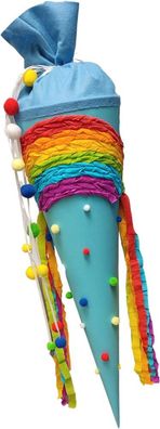 Schultüte Bastelset Regenbogen von Prell