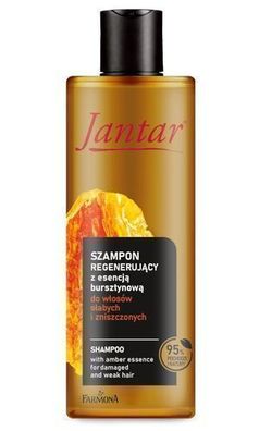 Jantar Haarshampoo zur Regeneration von schwachem und beschädigtem Haar, 300 ml