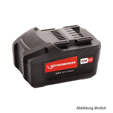 Rothenberger Li-Ion Akku 18 V / 4.0 Ah, passend zu ROMAX 4000