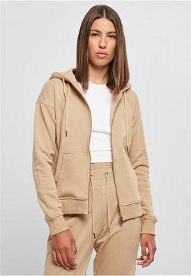 Urban Classics Damen Ladies Organic Terry Zip Hoody