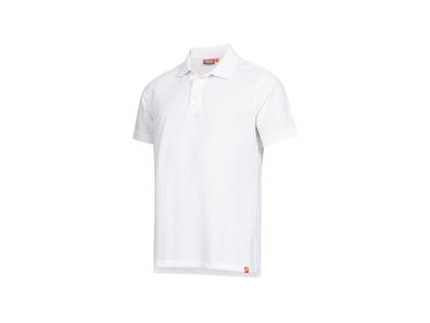 NITRAS Poloshirt "Motion Tex Light" Kurzarm, 100 % weiß, Gr. M