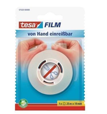 Tesa Premium Klebebandrolle für Haushalt und Büro