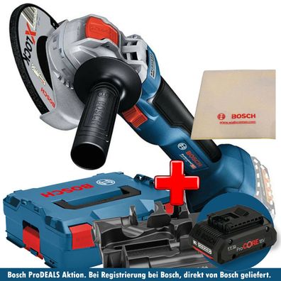 Bosch Akku-Winkelschleifer 18V GWX 18V-10 X-LOCK