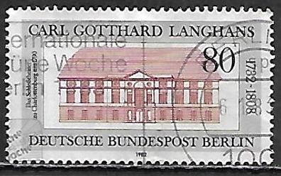 Berlin gestempelt Michel-Nummer 684