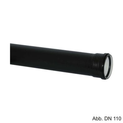 Geberit Silent-PP Rohr mit 1 Muffe, DN 50 x 150 mm