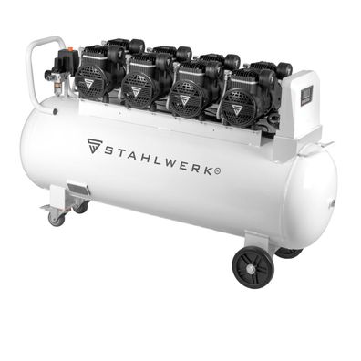 Stahlwerk Kompressor 10 bar 8,6 PS 6,4 kW 840 l/min 150 l Druckluftkompressor