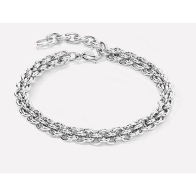 Armband - Edelstahl - Mesh Chain silber