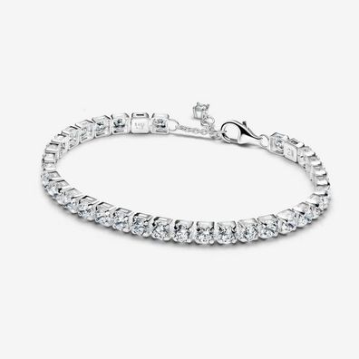 Armband 18cm - Silber Tennisband Zirkonia