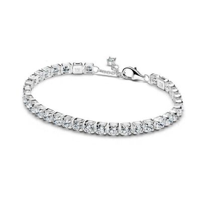 Armband 20cm - Silber Tennisband Zirkonia