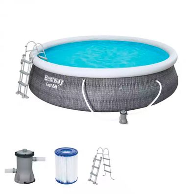 Swimmingpool Gartenpool Swimming Pool Aufstellpool Schwimmbecken 457 x 107 cm