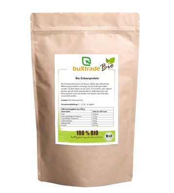 Bio Erbsenprotein 4x 500 g