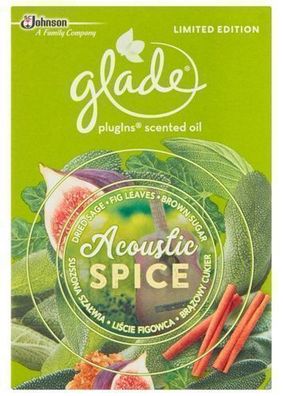 Glade Elektrischer Lufterfrischer Acoustic Spice 20 ml