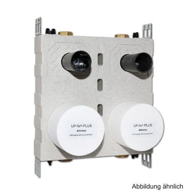 Allmess UP-fix Plus Duo Wasserzähler-Modul 3/4" IG für 2 Wasserzähler