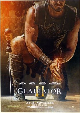 Gladiator II - Original Kinoplakat A1 - Teasermotiv - Paul Mescal - Filmposter