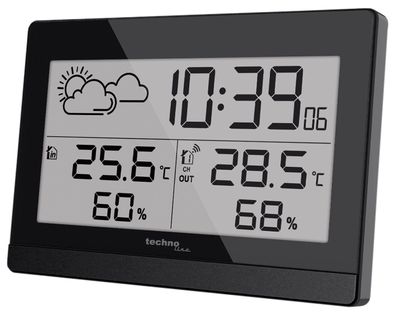 Technoline WS 9252 Wetterstation mit Vorhersage der Wetterlage, B-Ware