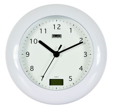 Balance 506271 Circle Weiß Quartz Wall Clock ? Wanduhr, B-Ware