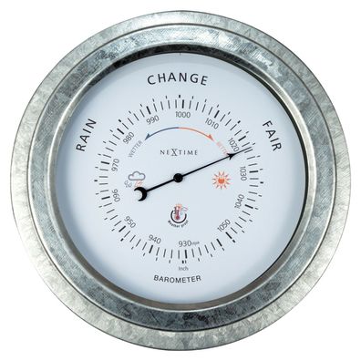 Nextime Barometer 4303GA Orchid, Außenbarometer, Luftdruck