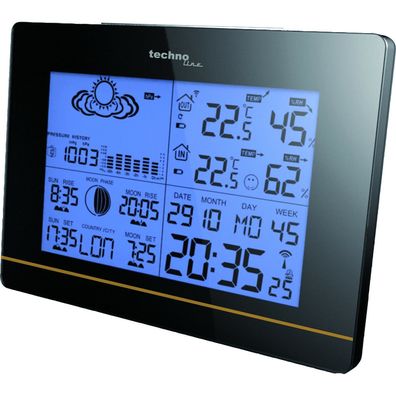 Technoline WS 6750 moderne Wetterstation mit Vorhersage von Wettersituation