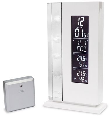 Wetterstation WS 6600 mit Vorhersage von Wettersituation