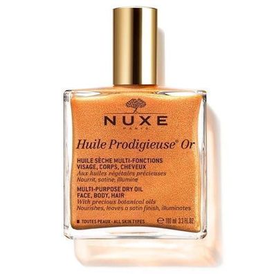 Nuxe Goldene Trockenöl Elixier, Luxuriöses Feuchtigkeitsöl 100ml