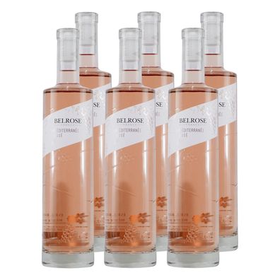 Belrose Mediterranée -Roséwein trocken (6 x 0,75L)