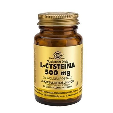 Solgar L-Cystein 500 mg - Aminosäure für Haut, Haare & Nägel