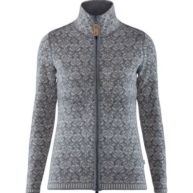 Fjällräven Snow Cardigan Women - gemusterte Lammwolljacke Damen - Farbe: