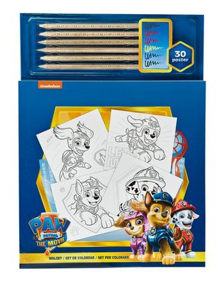 Paw Patrol Malset – 6 bunte Stifte für stundenlangen Malspaß