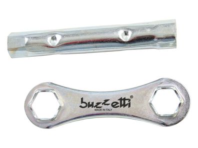 Buzzetti Zündkerzenschlüssel SW 16 + 18 mm Länge 140 mm